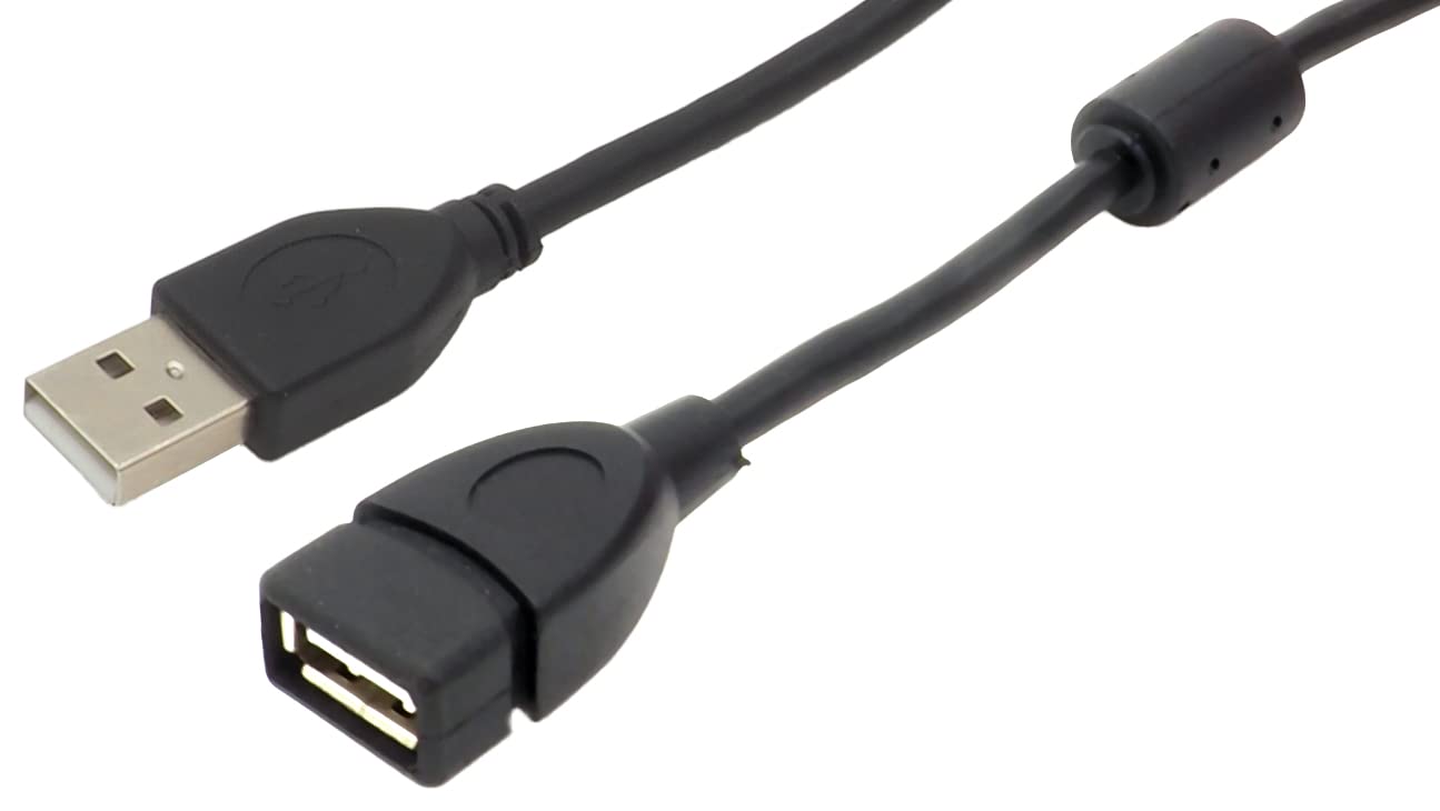 Amazon.co.jp: オーディオファン USB延長ケーブル 約1.8m ノイズ対策